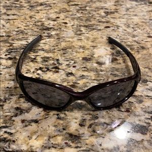 Dark Maroon OAKLEY SUNGLASSES (Bag INCLUDED)